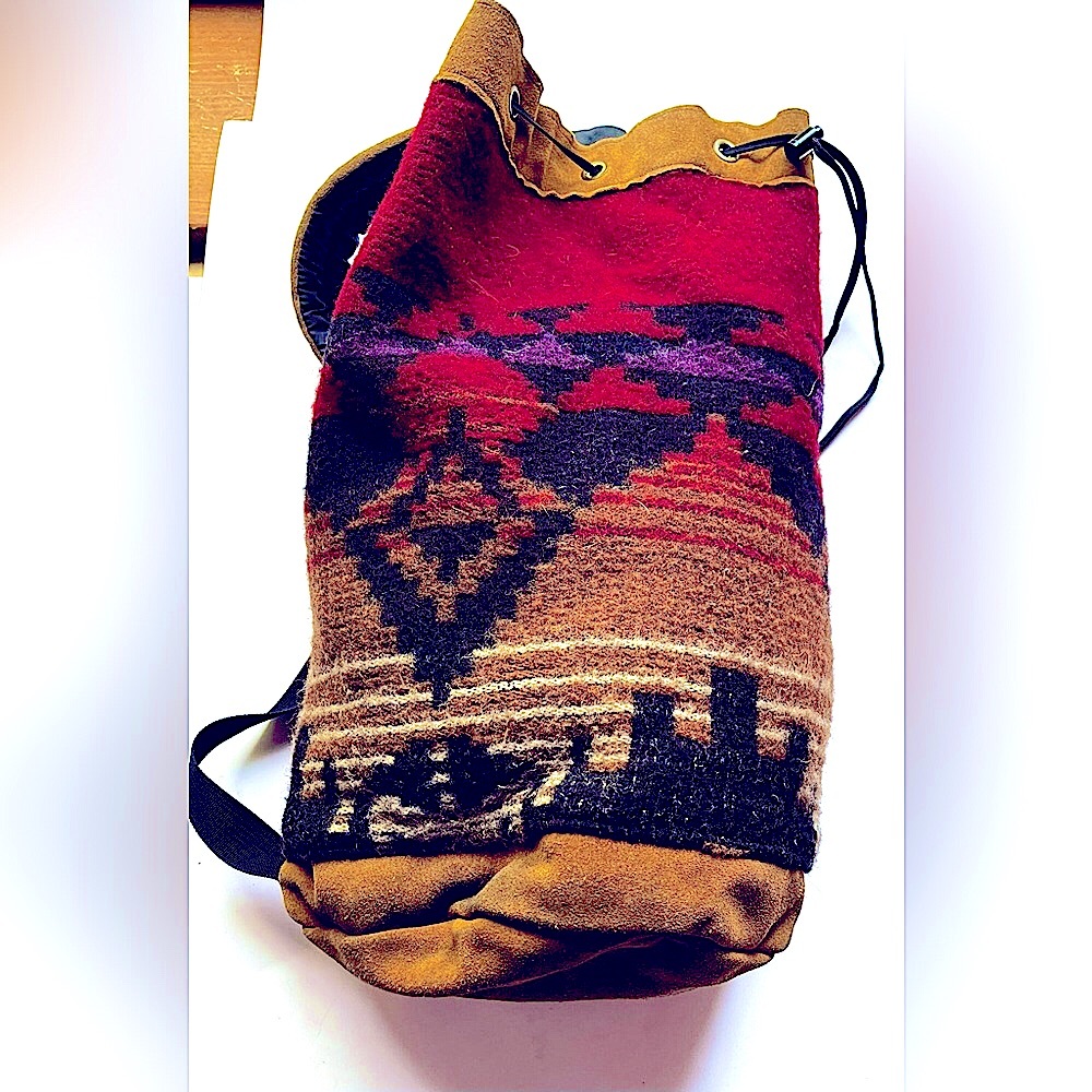 EMS Eastern Mountain Sports Sling Geometric Wool One Strap Bag
